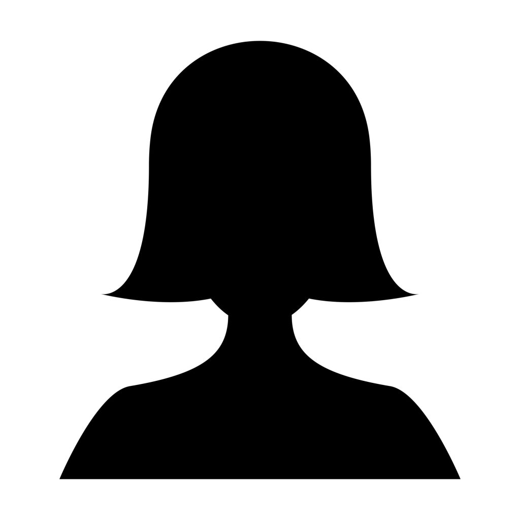 woman profile silhouette style icon